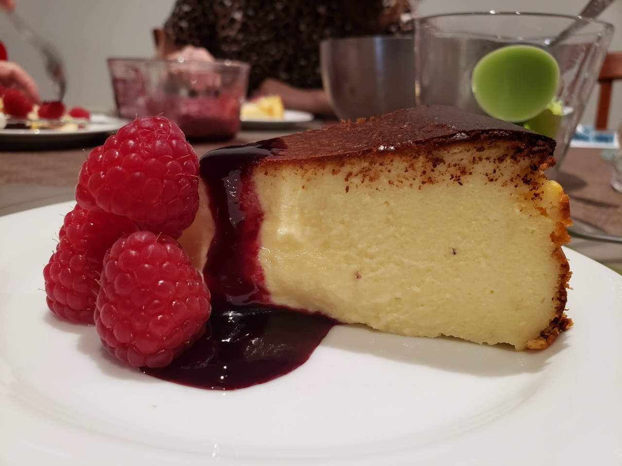 Basque cheesecake