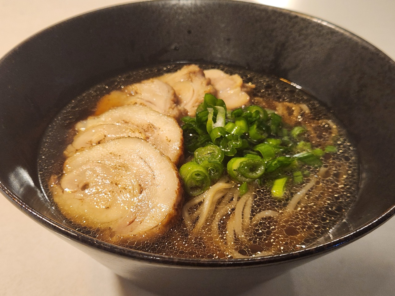 Chicken shoyu ramen