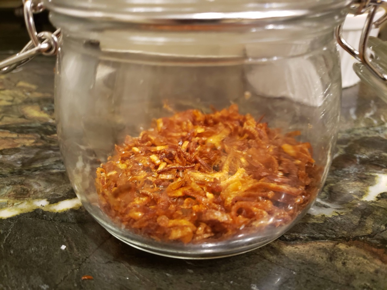 Crispy fried shallots