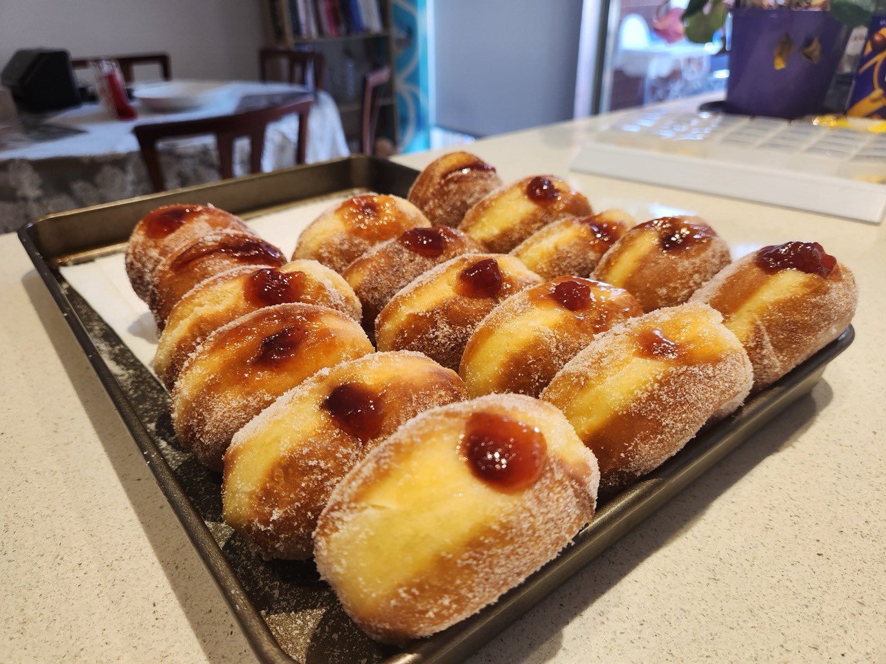 Jam doughnuts