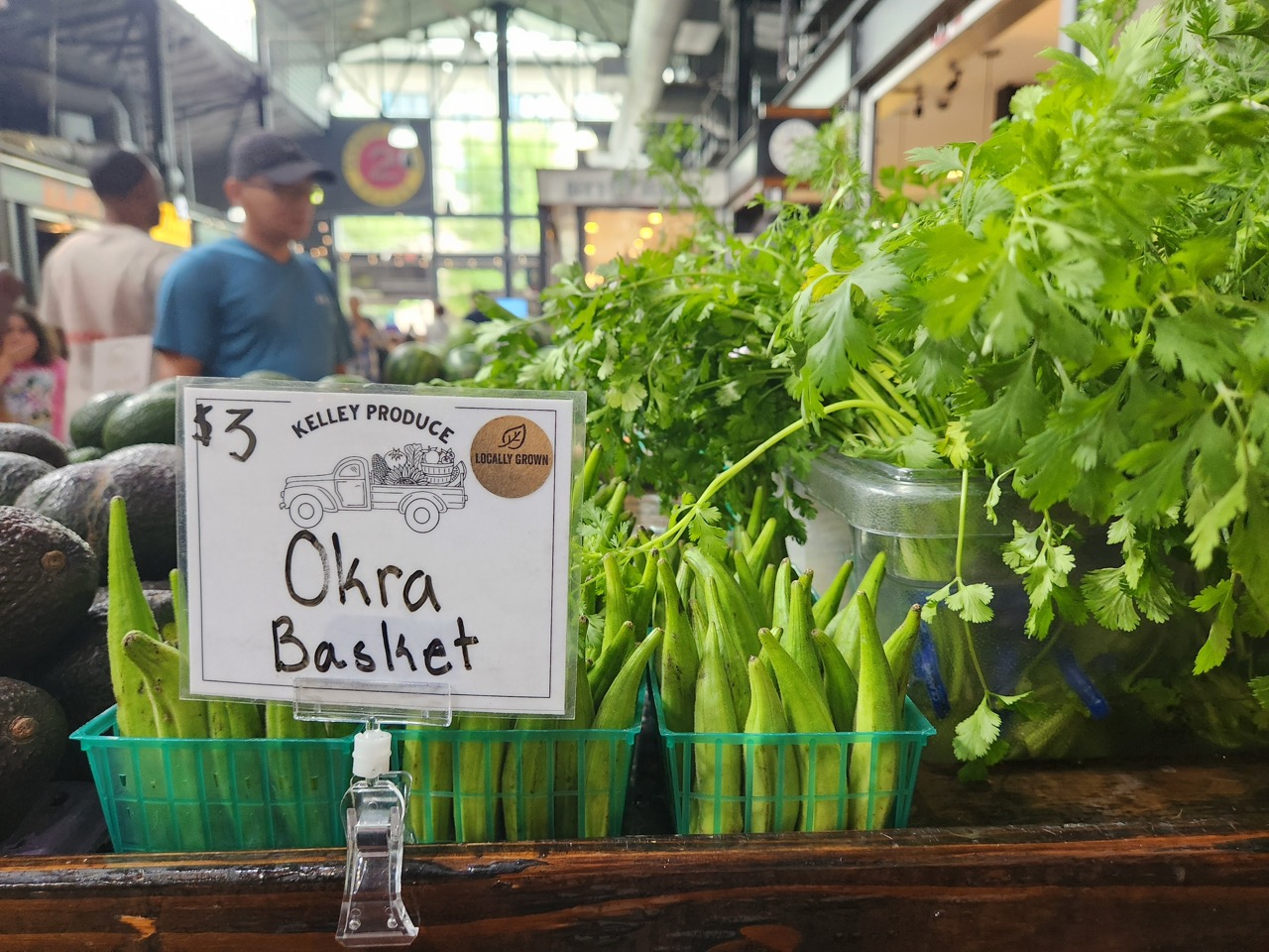 Fried okra
