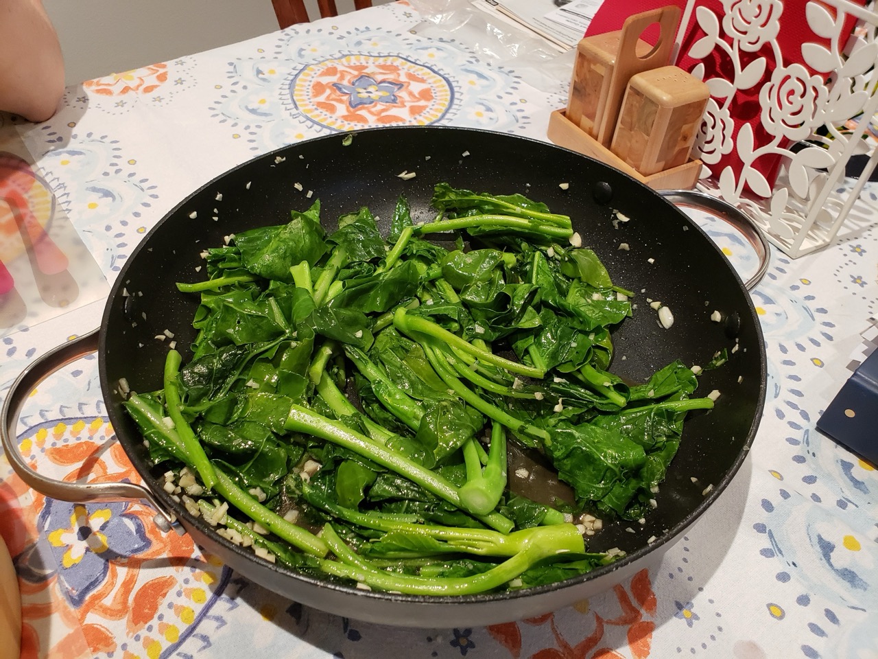 Kailan in oyster sauce