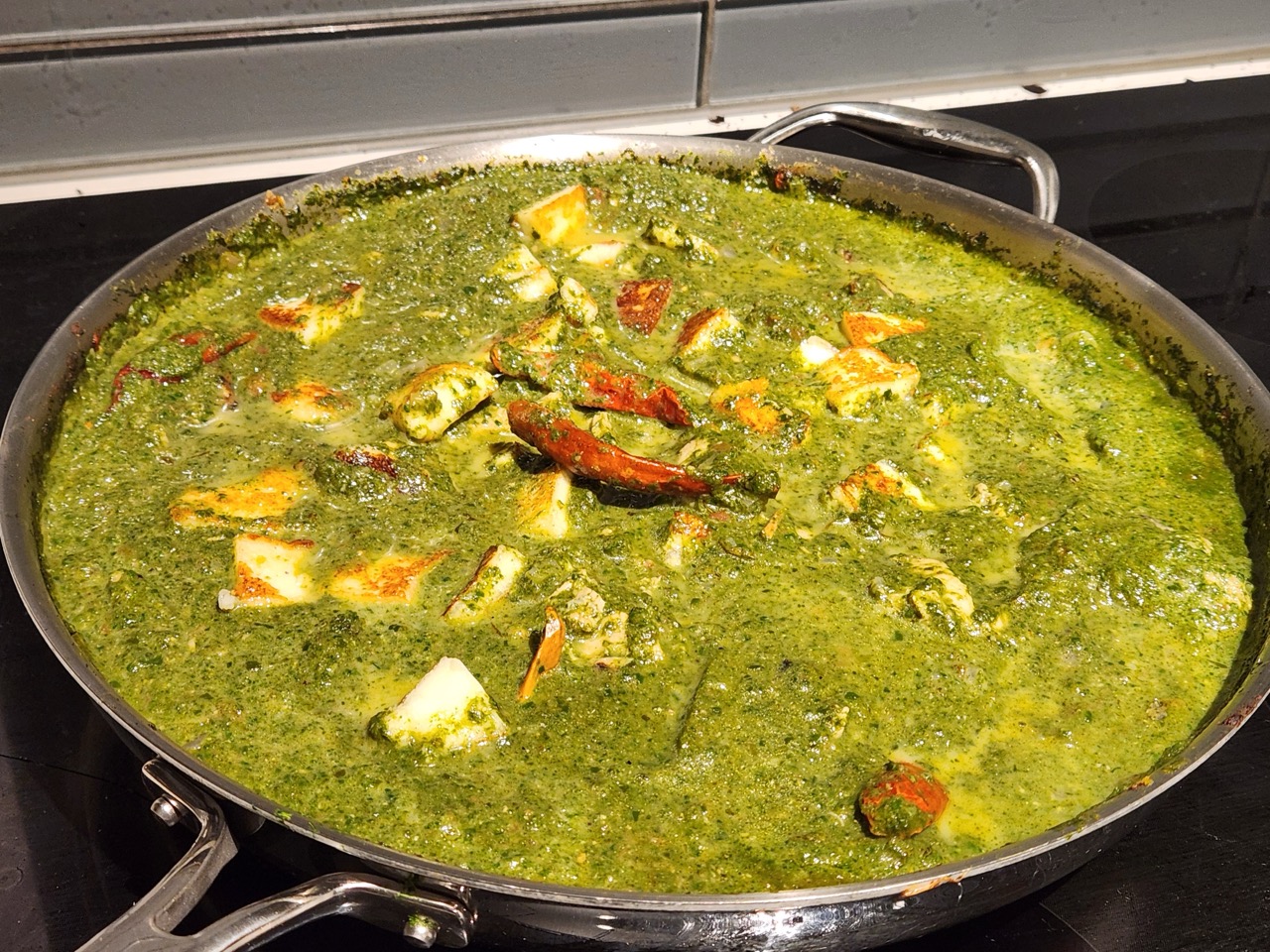 Palak paneer
