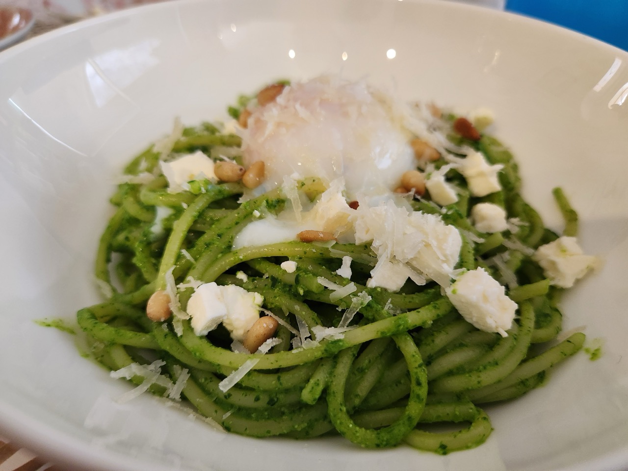 Pesto pasta