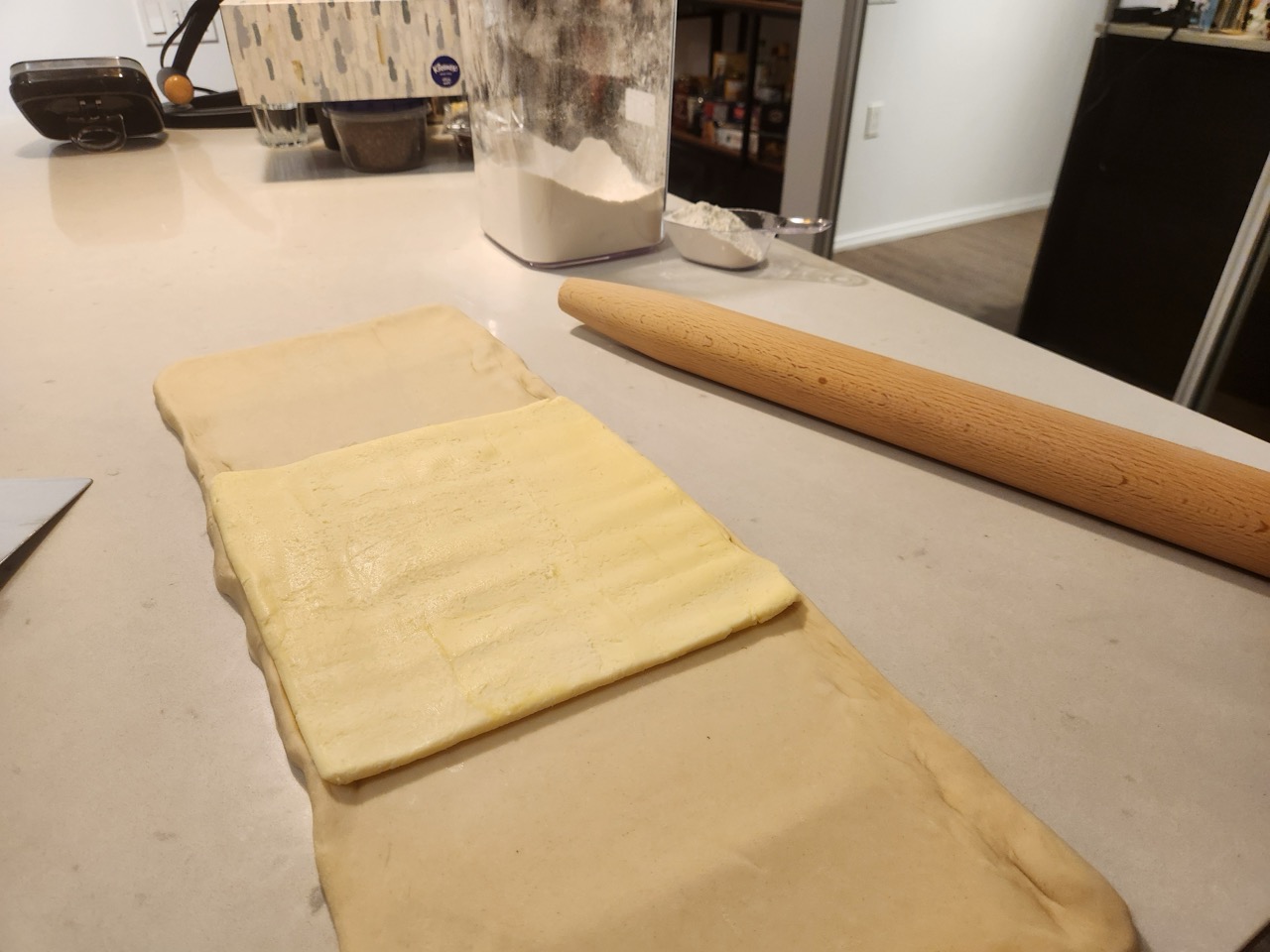 Pâte feuilletée (puff pastry)