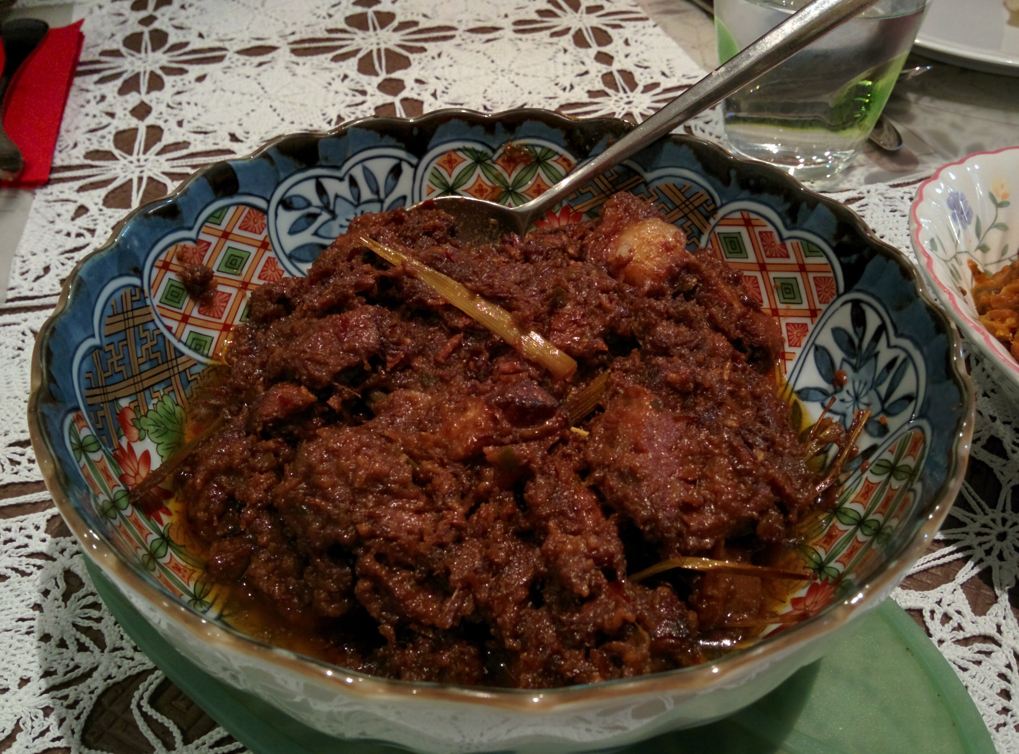 Beef rendang