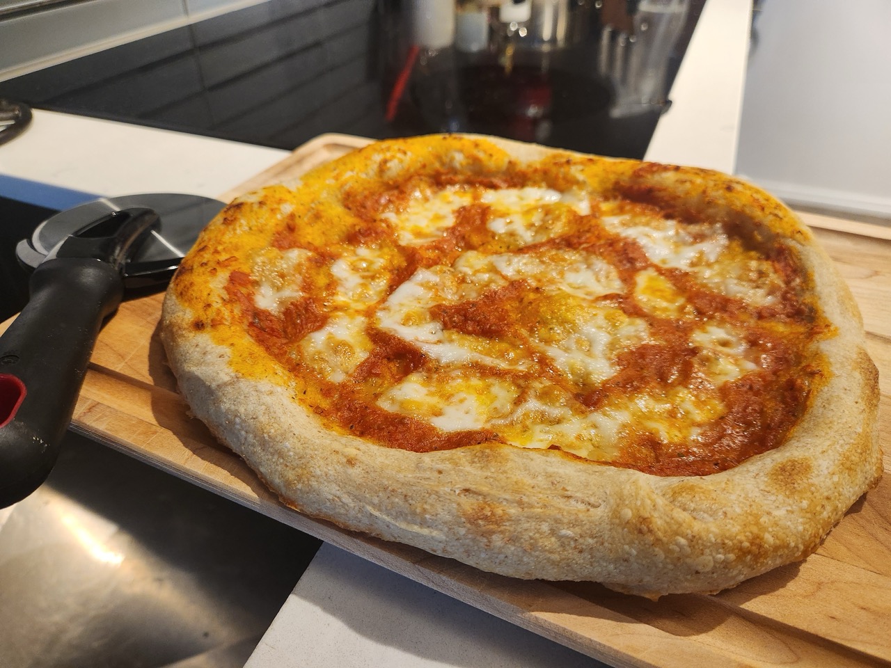 Sourdough pizza