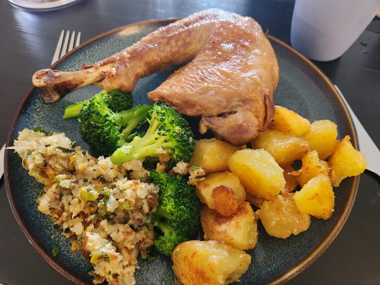 Sous vide turkey legs